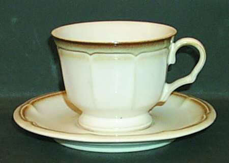 Sea Shells Flat Cup & Saucer Set