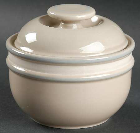Shadow Blue Sugar Bowl & Lid