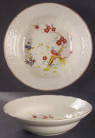 Shangri-La (D1001, Fine Ivory) Fruit/Dessert (Sauce) Bowl