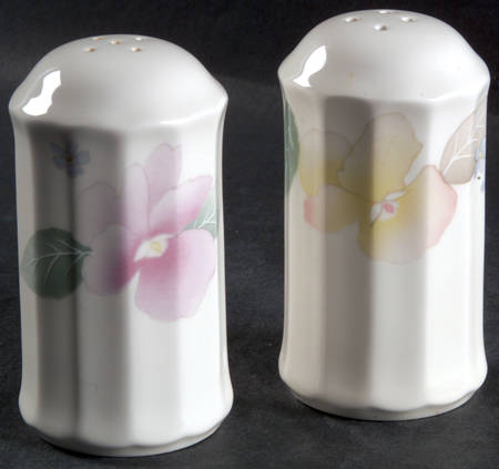 Silk Blossoms Salt & Pepper Set