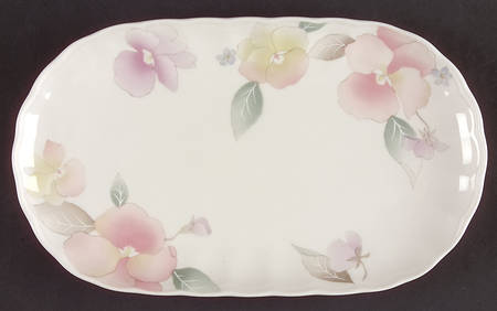 Silk Blossoms Butter Tray