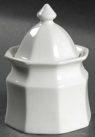 Snow Drop Sugar Bowl & Lid by Mikasa