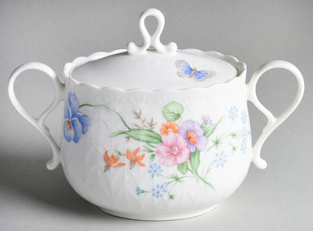 Something Blue Sugar Bowl & Lid