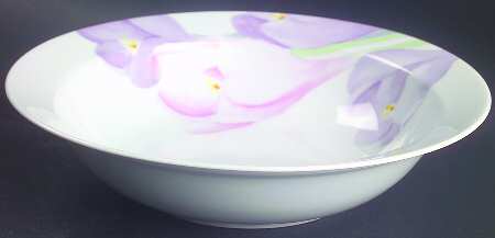 Spring Crocus 9" Round Vegetable Bowl
