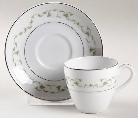 Stacey Demitasse Cup & Saucer Set by Mikasa
