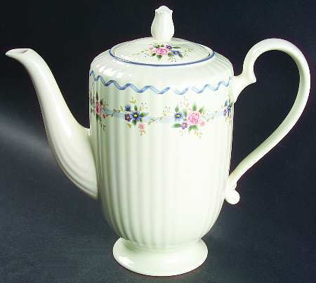 Stratford Blue Coffee Pot & Lid
