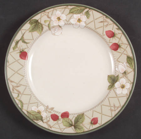 Strawberry Fair Salad Plate