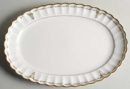 St. Moritz 14" Oval Serving Platter