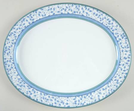 Susanne 13" Oval Serving Platter by Mikasa