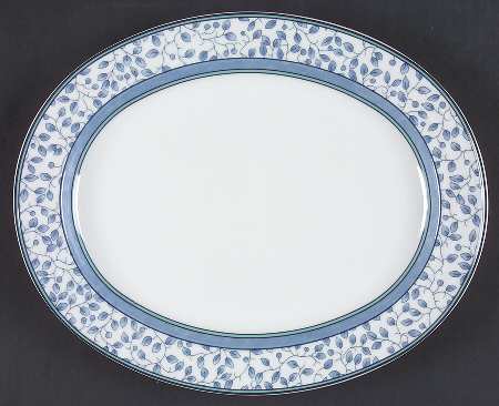 Susanne 12" Oval Serving Platter by Mikasa
