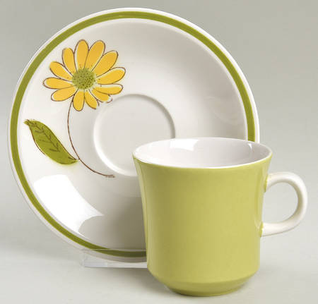 Tampa Flat Cup & Saucer Set
