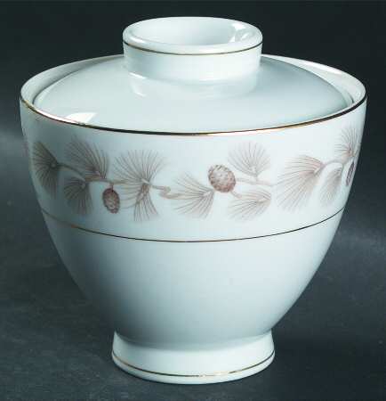 Tahoe Pine Sugar Bowl & Lid