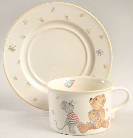 Teddy Oversized Cup & Saucer Set
