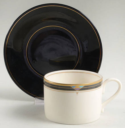 Town House Flat Cup & Saucer Set