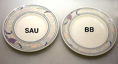 Tropical Island Bread & Butter Plate
