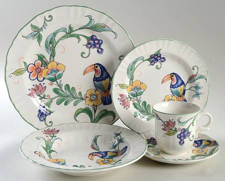 Tropicana 5 Piece Place Setting