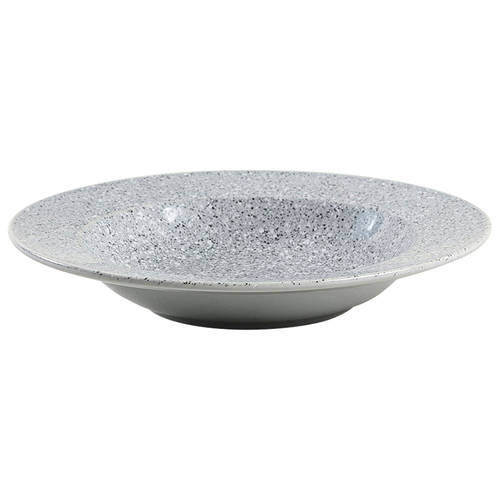 Ultrastone Grey Large Rim Soup Bowl