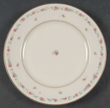 Vassar Rose Salad Plate