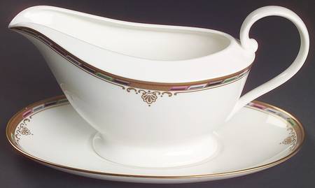 Venetian Palace Gravy Boat & Underplate