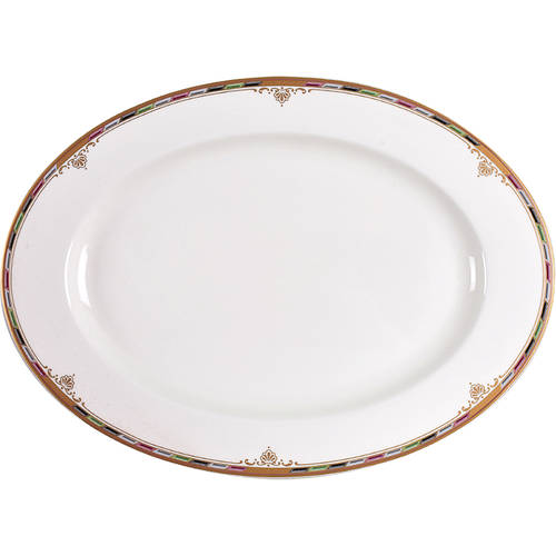Venetian Palace 15" Oval Serving Platter