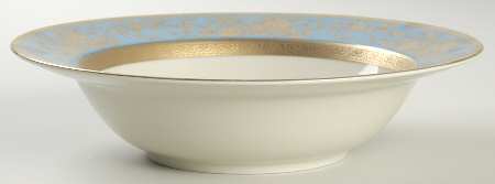 Victorian Blue 10" Round Vegetable Bowl