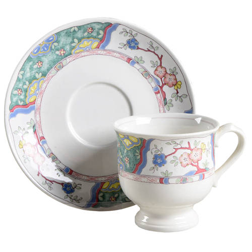 Villa Medici Footed Cup & Saucer Set