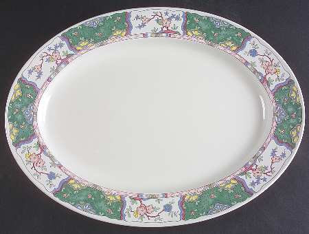 Villa Medici 15" Oval Serving Platter