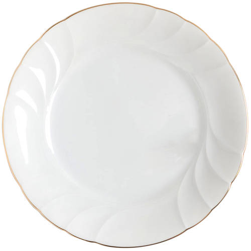 Wedding Band Gold Salad Plate