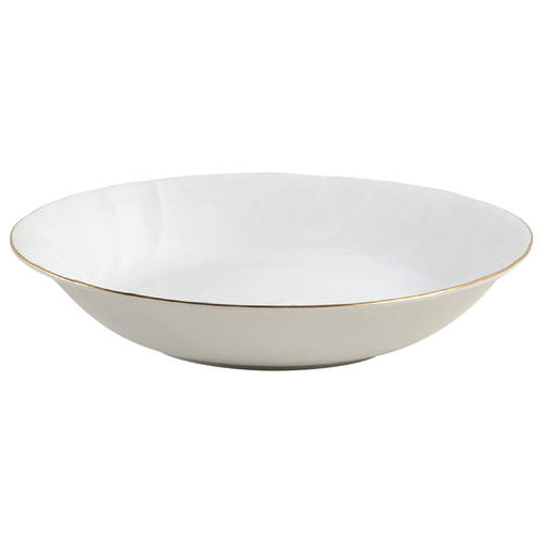 Wedding Band Gold Coupe Soup Bowl
