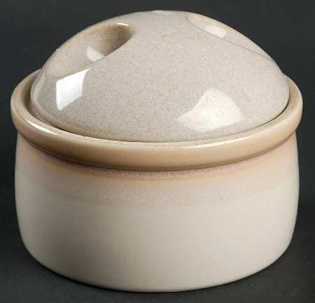 White Tie Sugar Bowl & Lid by Mikasa