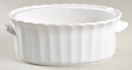 Yardley 1.5 Quart Oval Covered Casserole No Lid