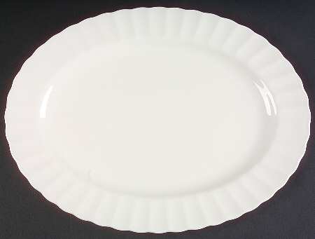 Yardley 14" Oval Serving Platter by Mikasa