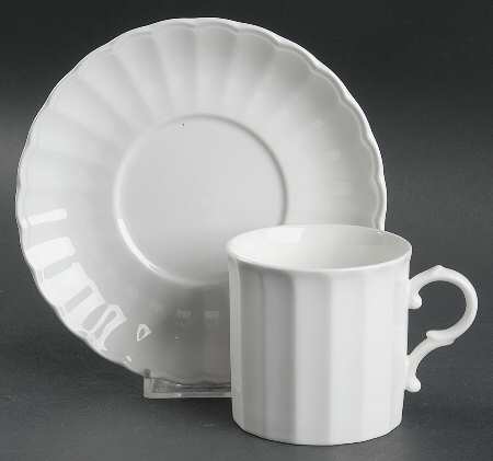 Yardley Flat Cup & Saucer Set