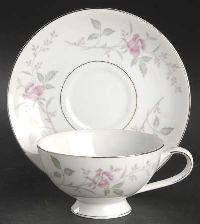Yours Truly Footed Cup & Saucer Set