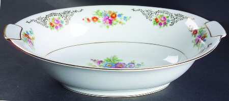 Dresden 10" Oval Vegetable Bowl
