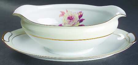 Prima Donna Gravy Boat with Attached Underplate