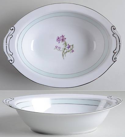 Tina 10" Oval Vegetable Bowl by Mikado