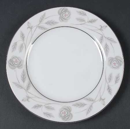 Woodrose Salad Plate by Mikado