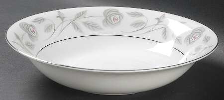 Woodrose 9" Round Vegetable Bowl