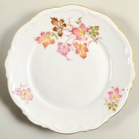 Autumn Leaves Bread & Butter Plate