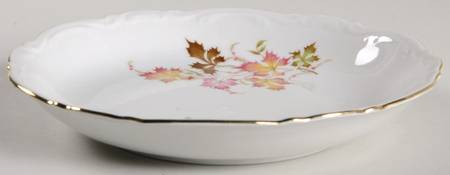 Autumn Leaves Coupe Soup Bowl