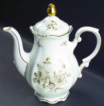 Charming Barbara Coffee Pot & Lid