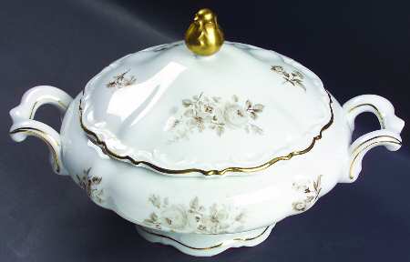 Charming Barbara Round Covered Vegetable
