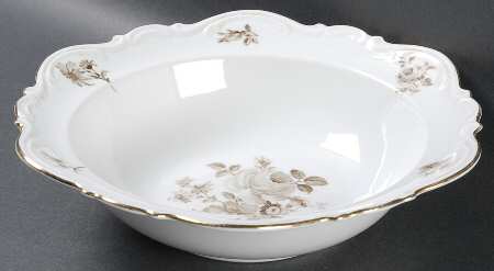 Charming Barbara 9" Round Vegetable Bowl