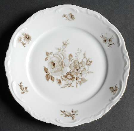 Charming Barbara Bread & Butter Plate