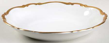 Golden Lark Coupe Soup Bowl