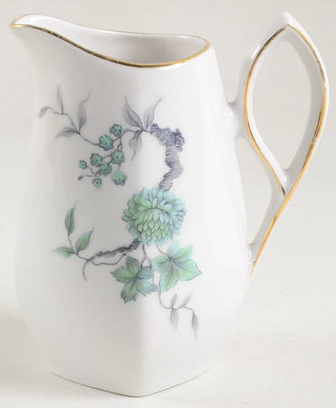 Green Ming (9901, Gold Trim) Creamer