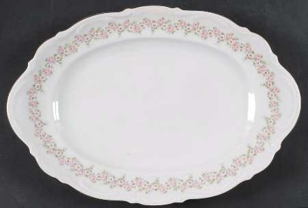 Lady Beatrice 14" Oval Serving Platter