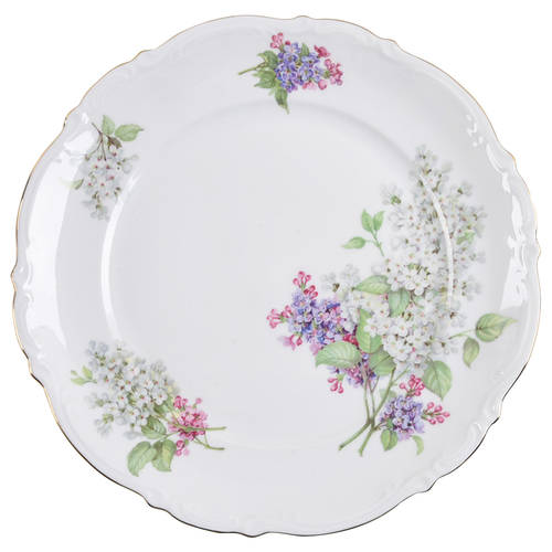 Lilac Dinner Plate