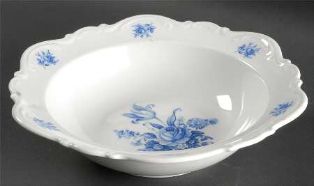 Meissen Blue 9" Round Vegetable Bowl